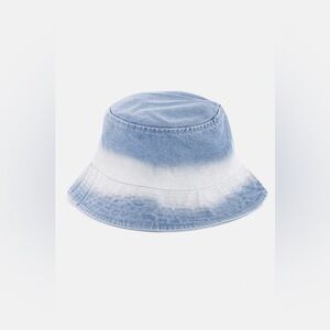 Two Tone Denim Bucket Hat/Light Denim